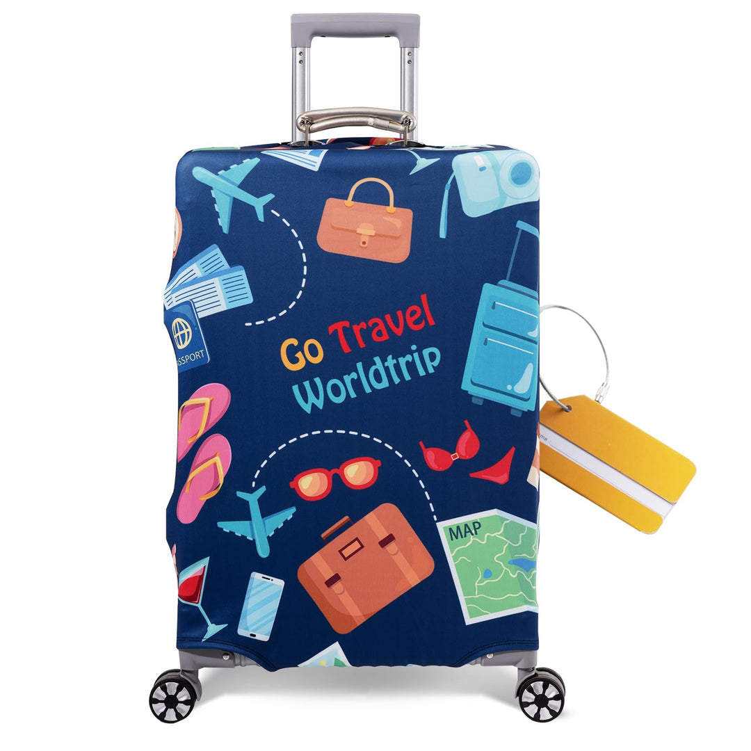 OrgaWise Kofferhülle Luggage Cover Gepäck Cover Gepäckabdeckung for Travel Luggage Schutzhülle Koffe