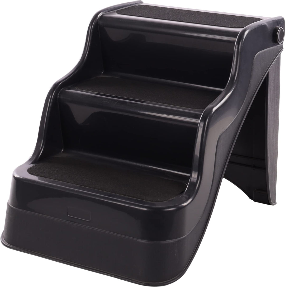 HUNDETREPPE FOLA SCHWARZ 38x45x38CM, Schwarz