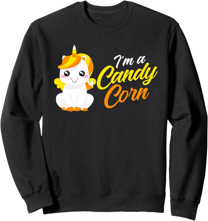 Halloween-Kostüm für Kinder, Einhorn, Süssigkeiten, Mais Sweatshirt