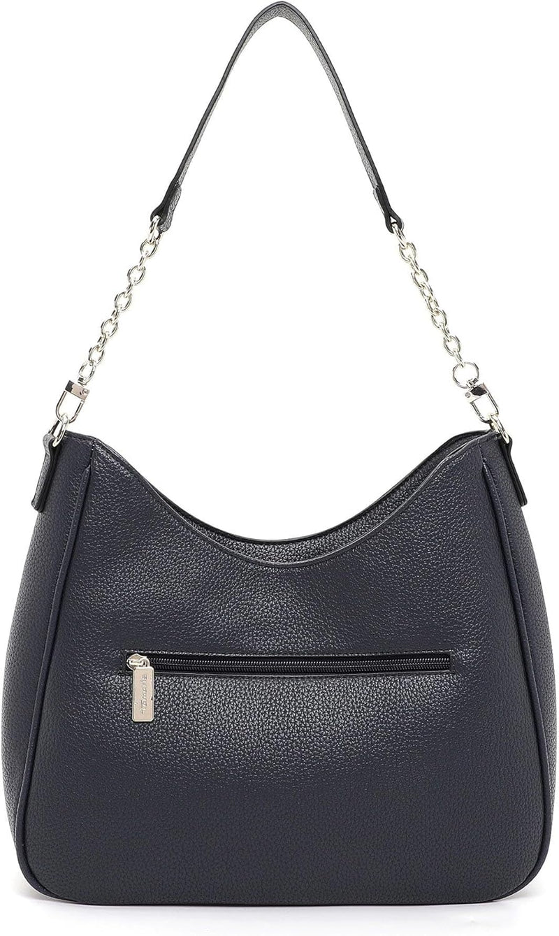 Tamaris Beutel Lara 32052 Damen Handtaschen Uni Einheitsgrösse Blue 500, Einheitsgrösse Blue 500