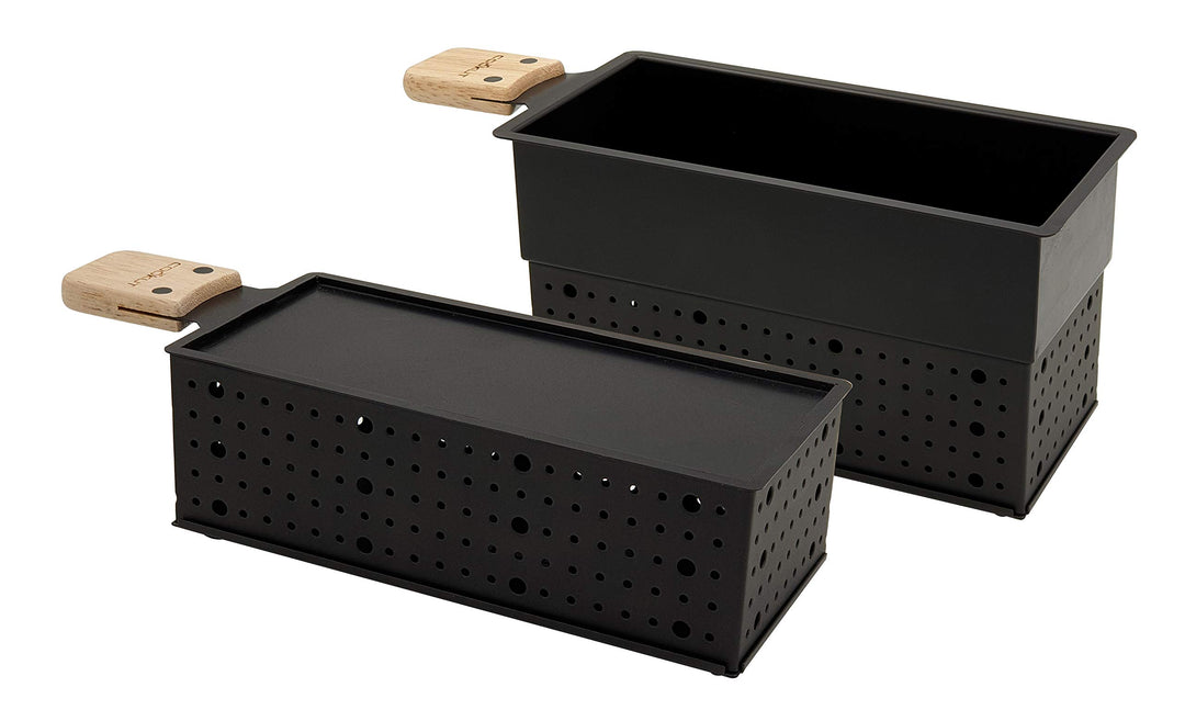 Cookut – Lumi Raclette und Fondue mit Kerze für 2 – schmelzen Sie Ihre Raclette in 3 Minuten und ber