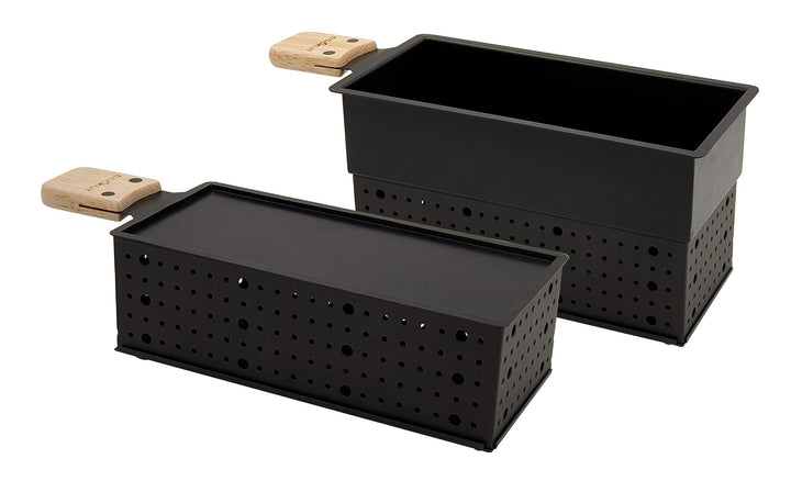 Cookut – Lumi Raclette und Fondue mit Kerze für 2 – schmelzen Sie Ihre Raclette in 3 Minuten und ber