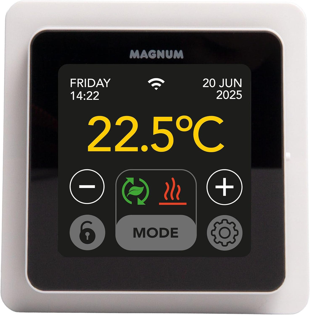 MRC WiFi Smart Thermostat/Raumregler mit Bodenfühler für Fussbodenheizung, Elektro-Heizung, Konvekto