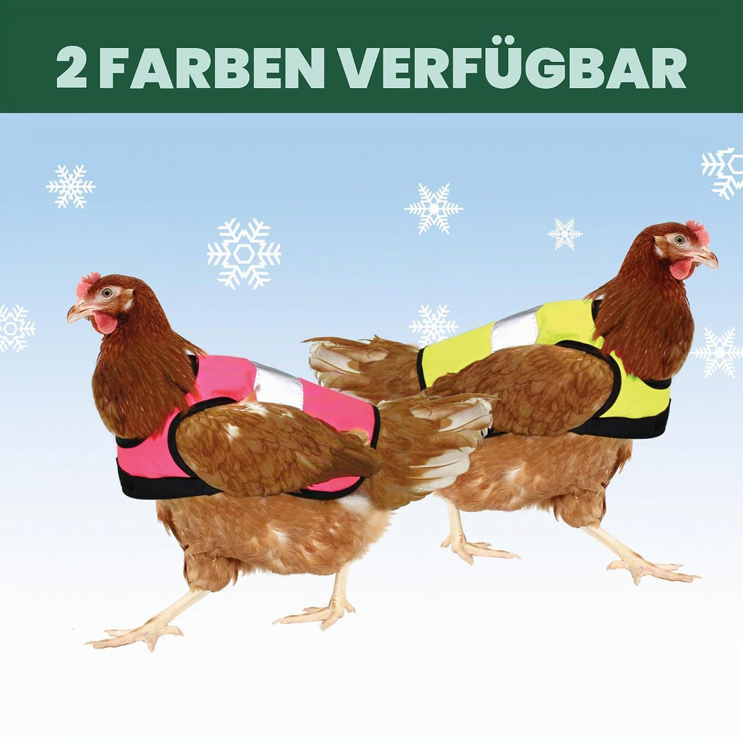 Omlet Warnweste für Hühner - Pink