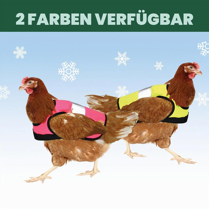 Omlet Warnweste für Hühner - Pink