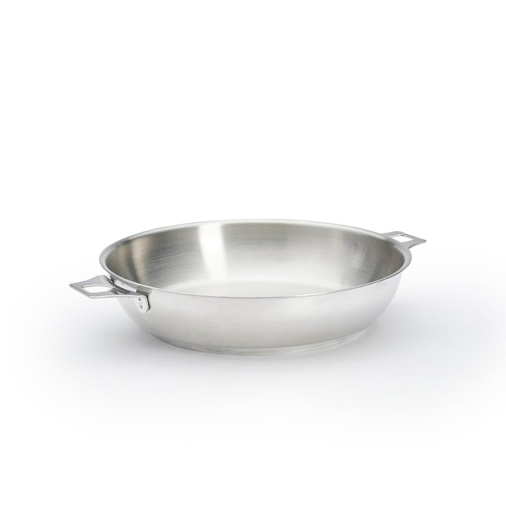 DE BUYER Bratpfanne, Edelstahl, Silber, 24 cm, 27.9 x 20.1 x 10.9 cm