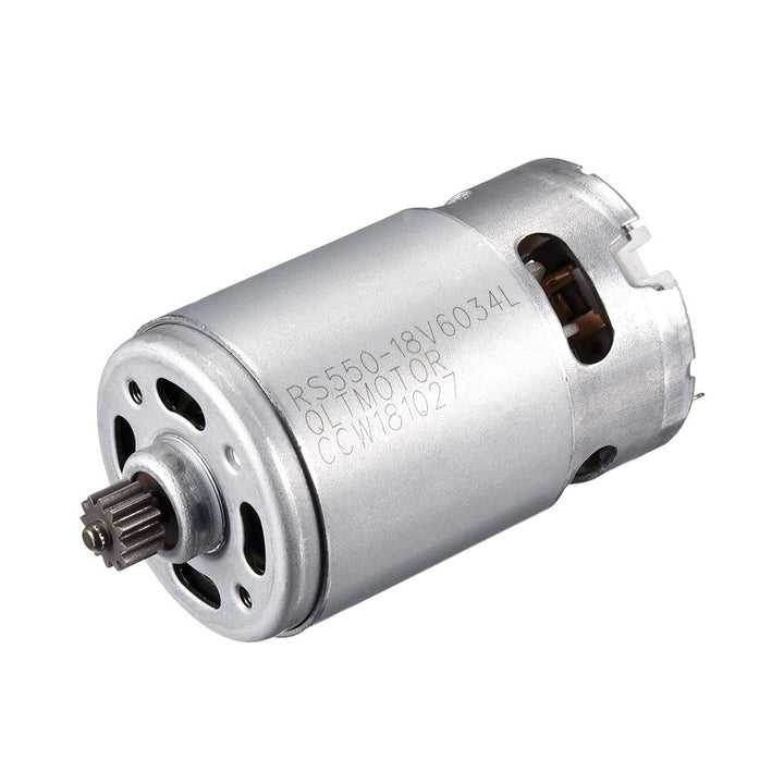 sourcing map DC 18V 20500 U/Min Elektrischer Getriebemotor 12 Zähne für Akkuschrauber