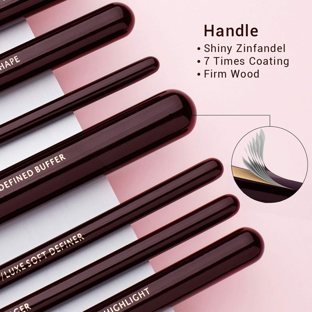 Jessup Pinselset Makeup Make Up Pinsel Set Kosmetikpinsel Schminkpinsel Augenpinsel Gesichtpinsel Pu