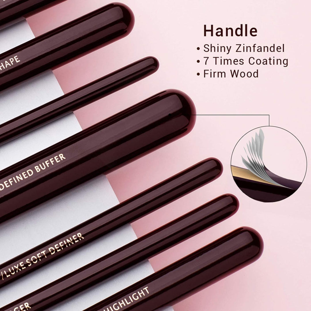 Jessup Pinselset Makeup Make Up Pinsel Set Kosmetikpinsel Schminkpinsel Augenpinsel Gesichtpinsel Pu