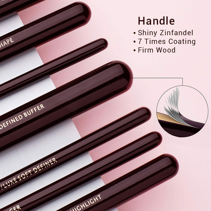 Jessup Pinselset Makeup Make Up Pinsel Set Kosmetikpinsel Schminkpinsel Augenpinsel Gesichtpinsel Pu