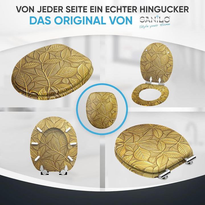 Sanilo WC Sitz mit Absenkautomatik, viele neue Toilettendeckel zur Auswahl, hochwertige Oberfläche,