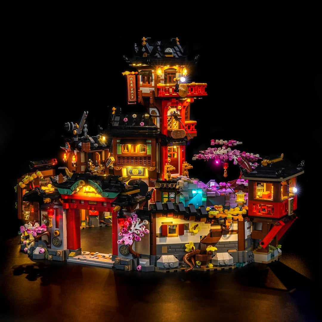 Fernbedienung Licht-Kit Kompatibel mit Lego The Old Town 15th Anniversary 71861 (Kein Modell), Led B