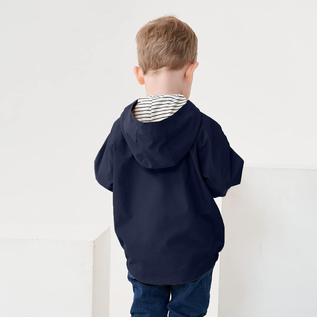 Volunboy Baby Kapuzen Jackets, Jungen Langarm Winddicht Mantel Cartoon Aufdruck Jacken 12-18 Monate