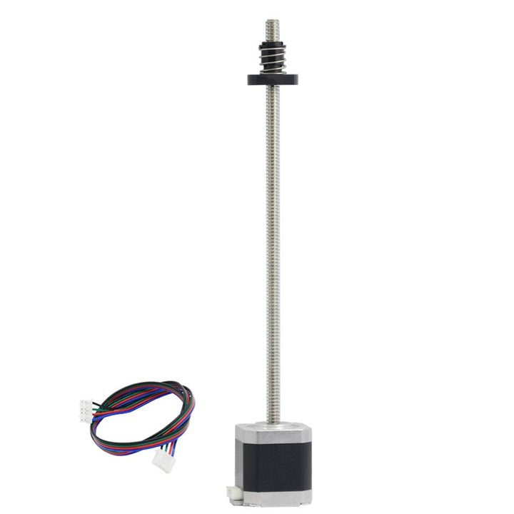 Iverntech NEMA 17 Schrittmotor mit Integrierter 2 mm Steigung 240 mm T8 Leitspindel für UV Harz 3 Dr