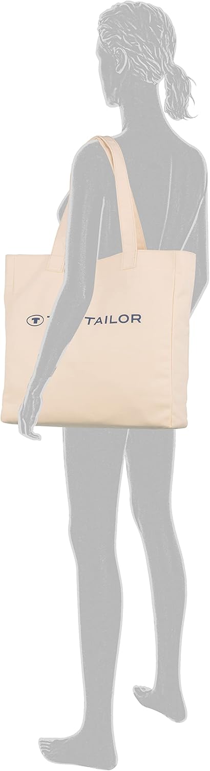 Tom Tailor and Denim Tom Tailor Bags Damen Marcy Shopper mit Reisverschluss 52 x 11,5 x 38 (LxBxH) B