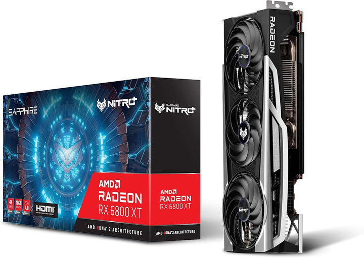 Sapphire Nitro + AMD Radeon OC Gaming Graphics Card mit 16 GB GDDR6 RX6800XT Schwarz