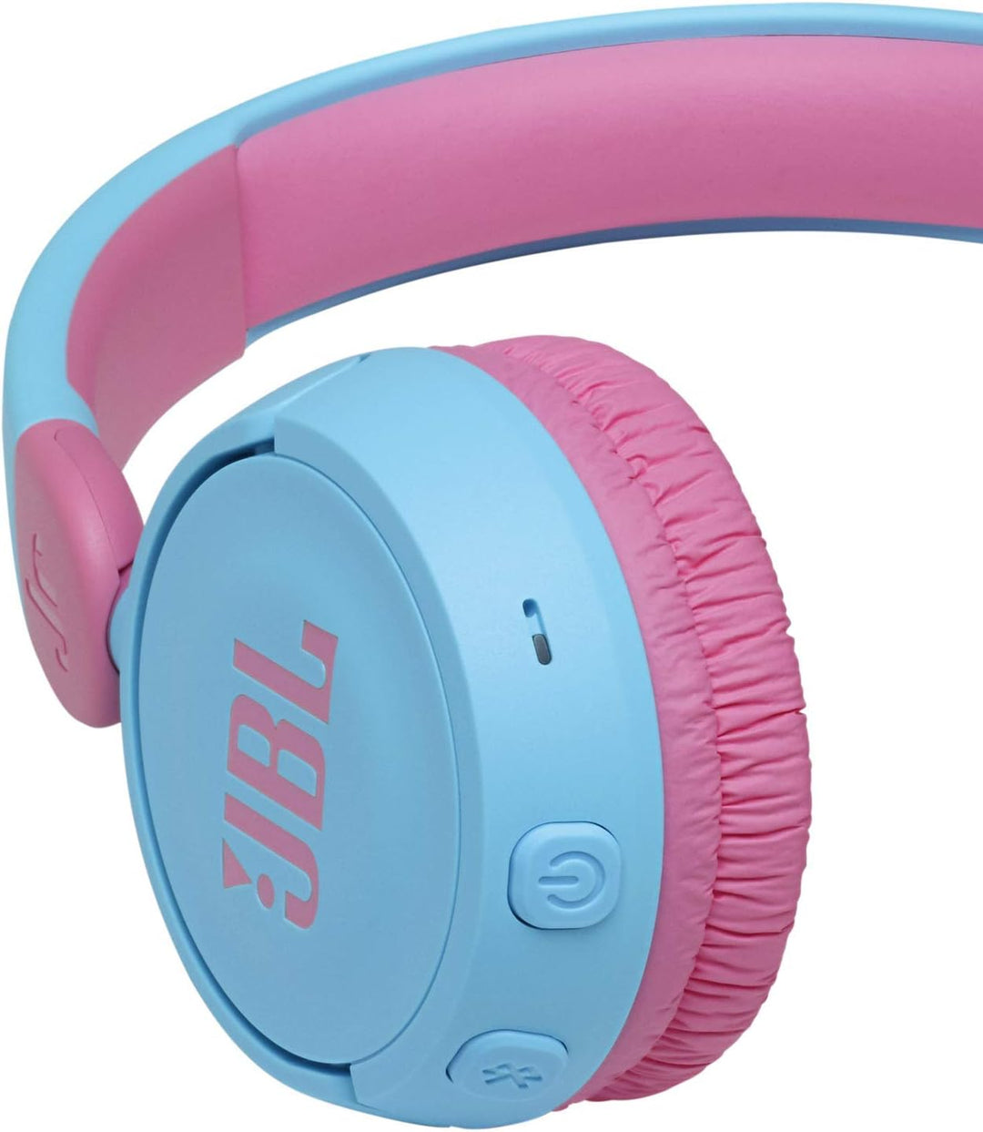 JBL Jr310 BT On-Ear-Kinderkopfhörer in Hellblau - Kabellose Bluetooth-Kopfhörer mit Headset und Fern