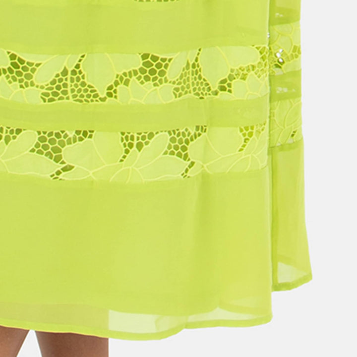 Lovedrobe Damen Casual Dress 46 Lime Green, 46 Lime Green