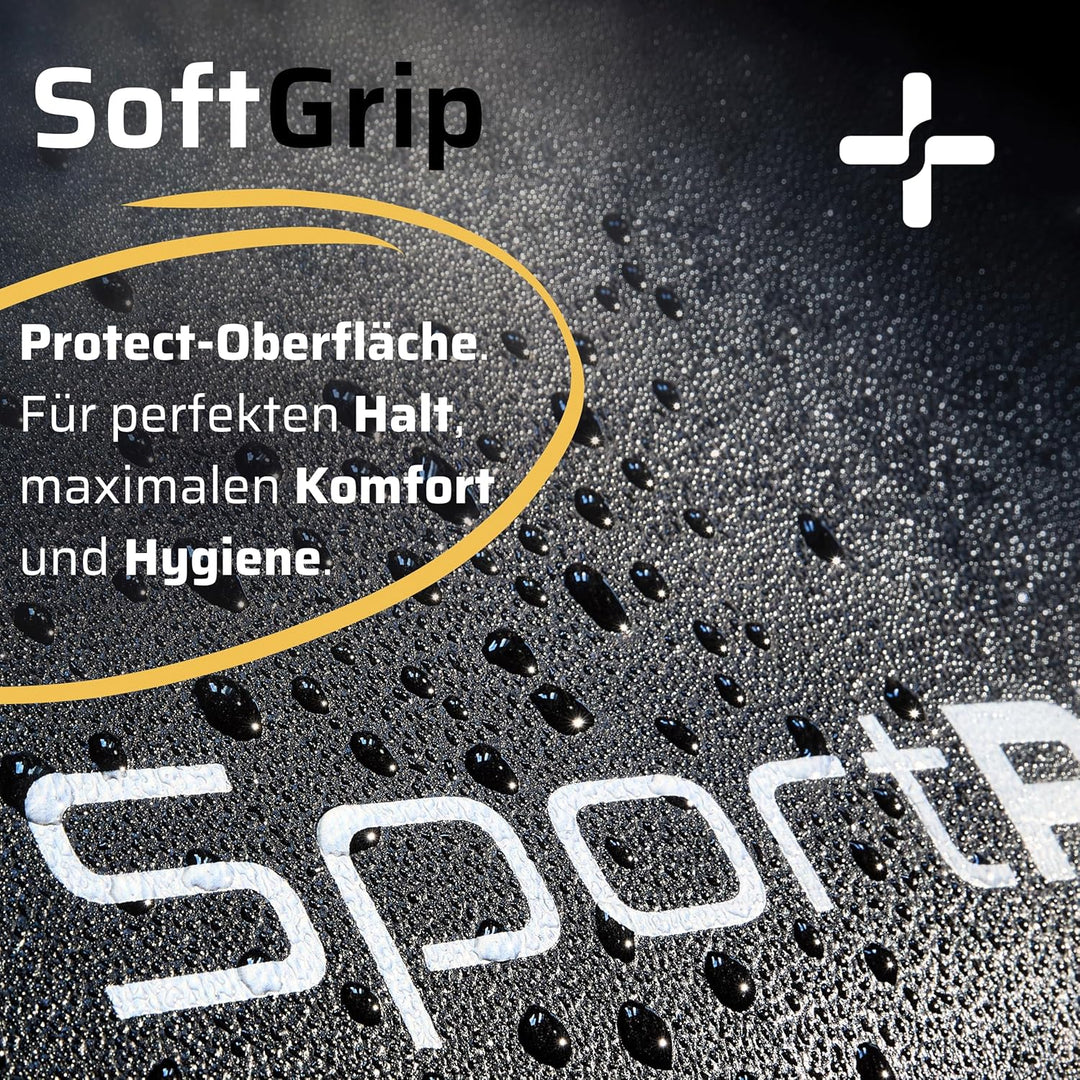 SportPlus Bodenschutzmatte für Heimtrainer, Crosstrainer, Rudergeräte, Laufbänder - schadstoffgeprüf