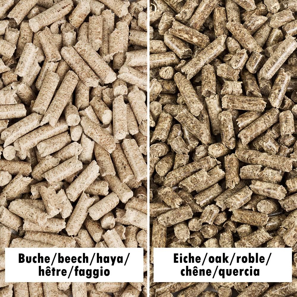 15 kg Eiche Pellets + 15 kg Buche Pellets Grill Smoker Holz Pizzaofen BBQ Pellet Outdoor Ofen Grille
