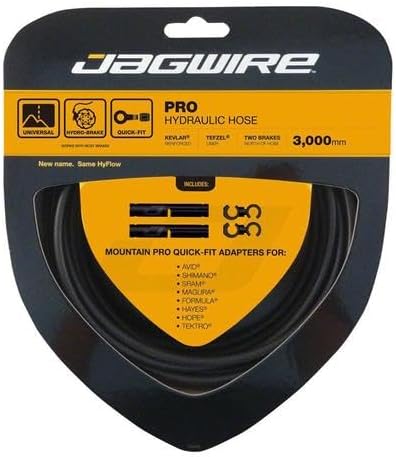 Jagwire Hydraulic Hose Kit Pro Hydraulikschlauch-Set, Schwarz 3000mm Schwarz, 3000mm Schwarz