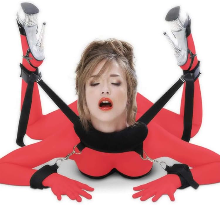 Schwarzer Nylon Verstellbarer Fitness-Yoga-GüRtel FüR Krafttraining Der HäNde Und Beine, Paargeschen
