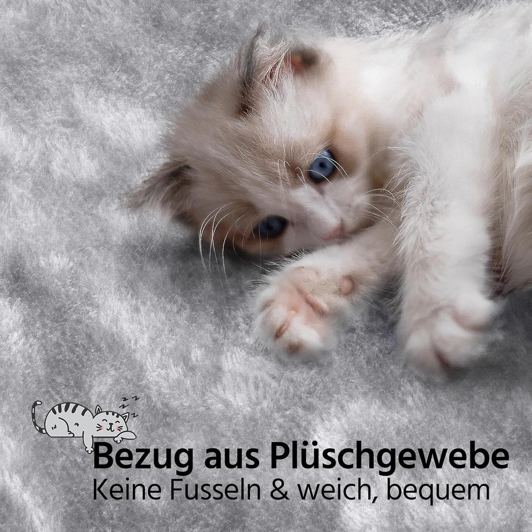 Yaheetech Kratzbaum 170 cm Katzenbaum XL Stabiler Katzenkratzbaum Kletterbaum für Katzen, mit Aussic