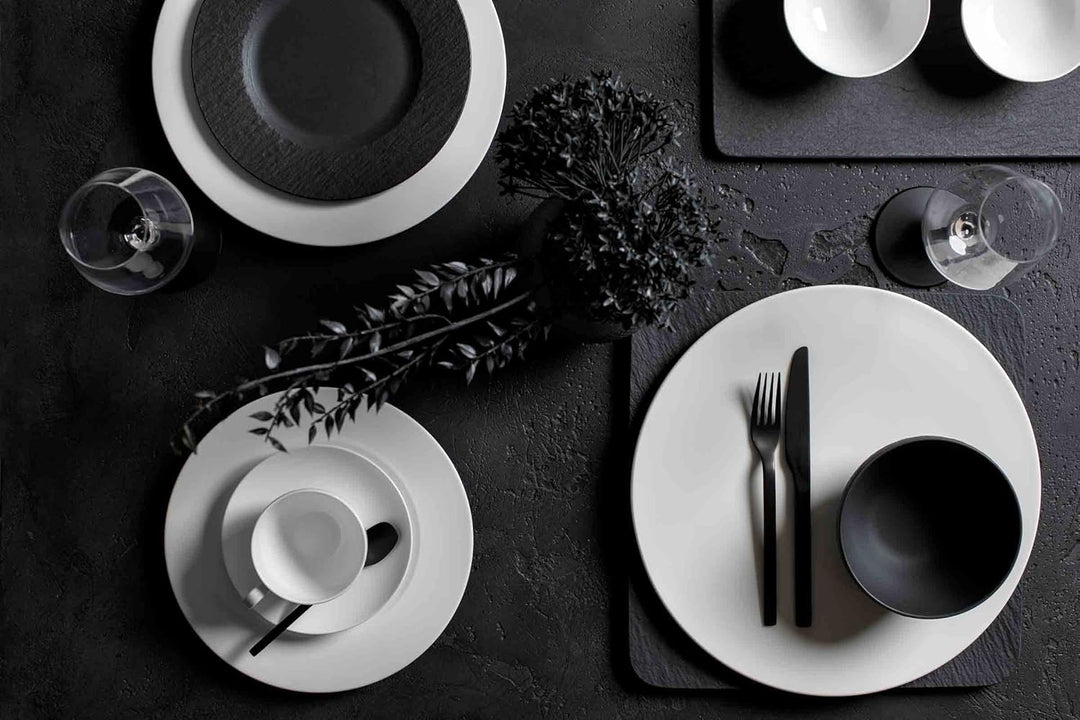 Villeroy & Boch Royal Suppenschale, 6er Set, 11 cm, Premium Bone Porzellan, Weiss