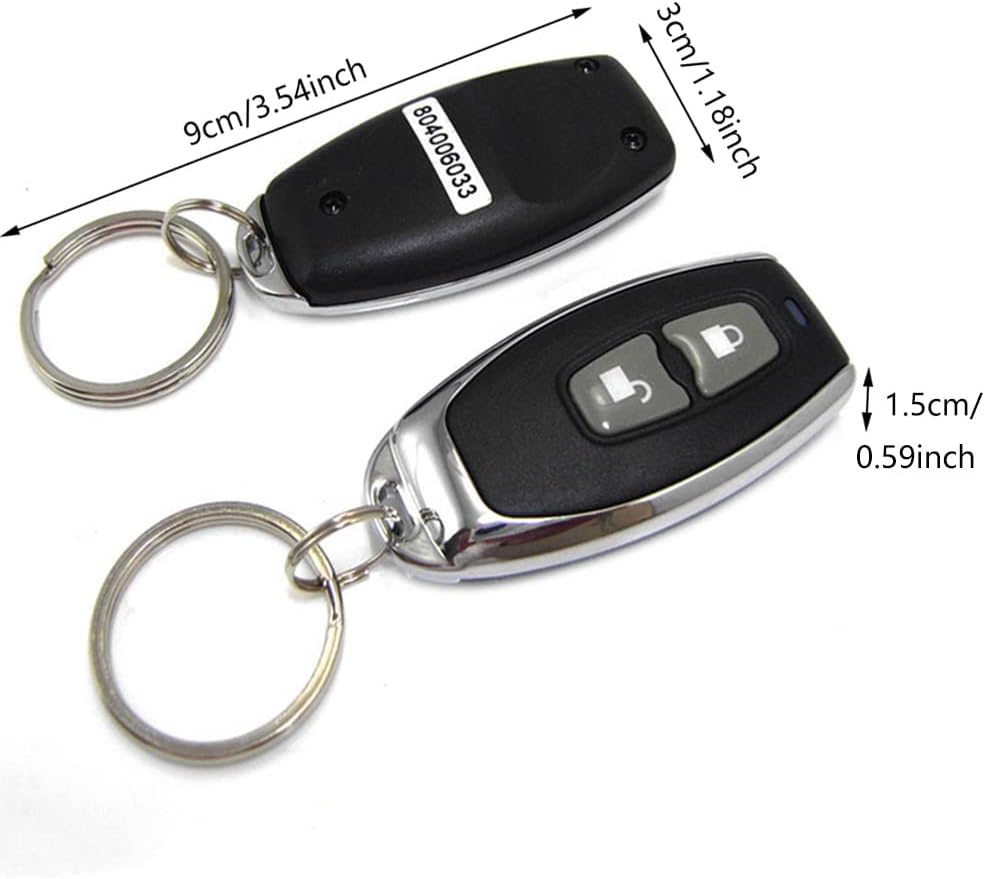 Riloer 12V 20W Cw-8110 Car Anti-Diebstahl-Alarm-Sirene, Automative Sicherheit Horn mit Fernbedienung