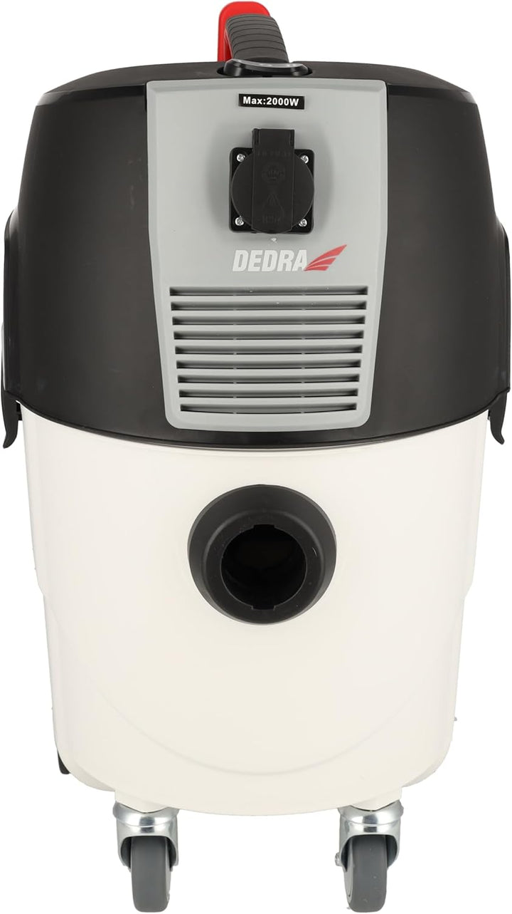 Dedra Nass- und Trockensauger, zur Verwendung mit Einer Gipsschleifmaschine, 1600 W, automatischer R
