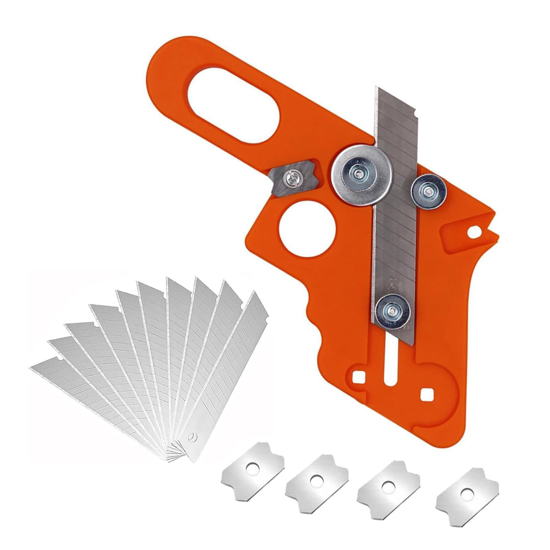 Yuentoen Furnierkantenschneider,Kantenschneider für Umleimer,Edge Banding Trimmer mit 10 Klingen und
