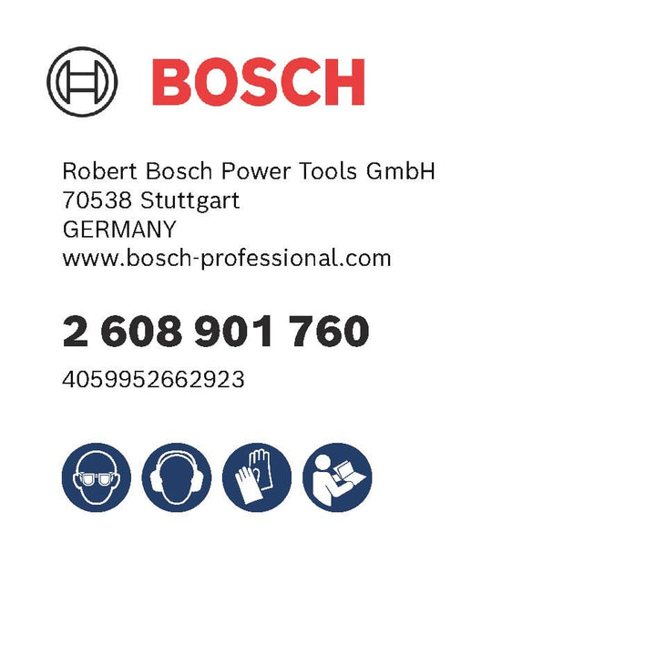 Bosch 1x EXPERT SDS Clean plus-8X Hammerbohrer für Installationen (Ø 8,00 mm, Professional Zubehör B