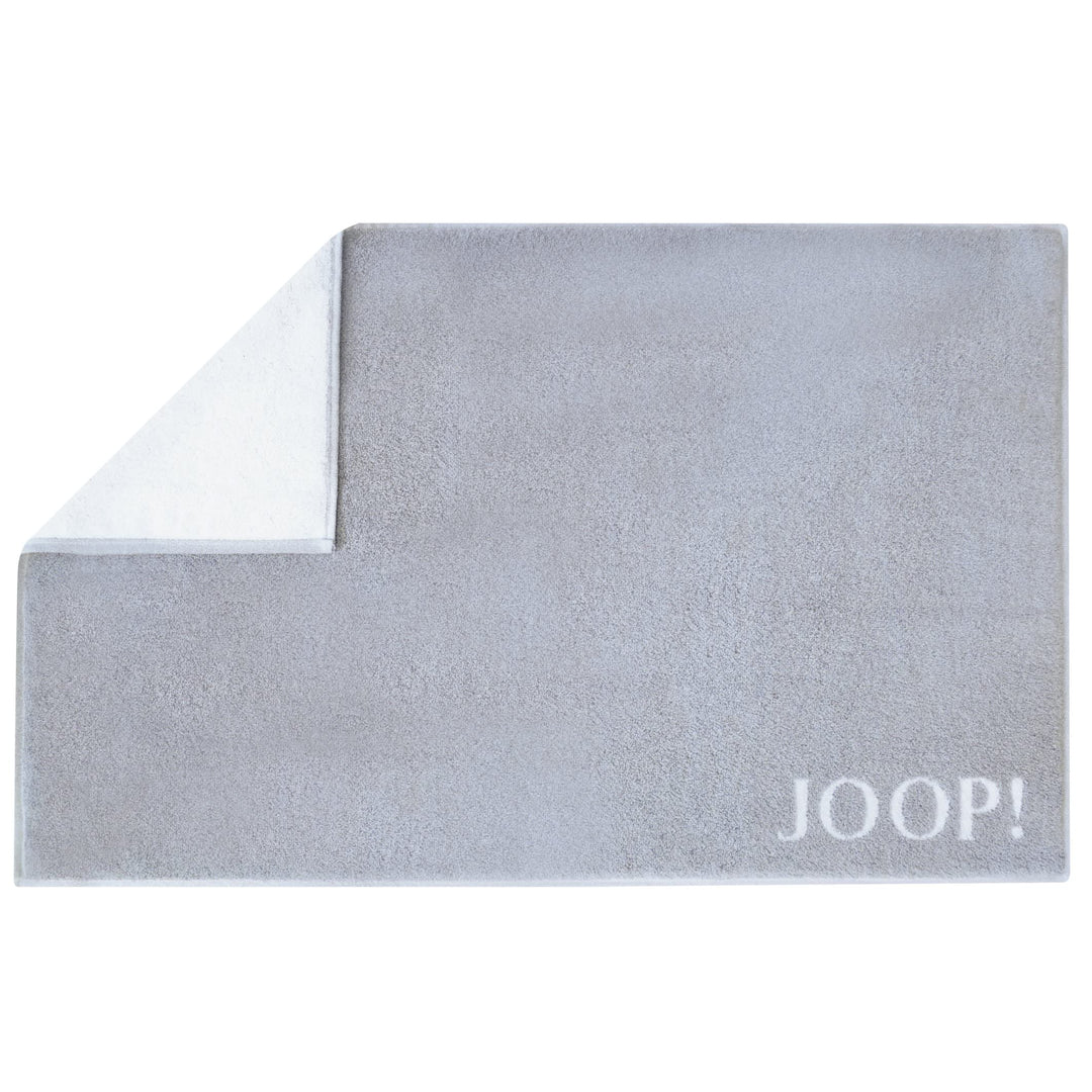 Joop! Badematten Classic Doubleface 1600 Silber-weiss - 76 50x80 cm 50x80 cm Silber-weiss - 76, 50x8