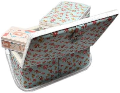 Ackermann Nähkorb-Set mit Tragegriff (1x gross und 1x mittel) + 1x kleine Accessoires-Box aus Metall