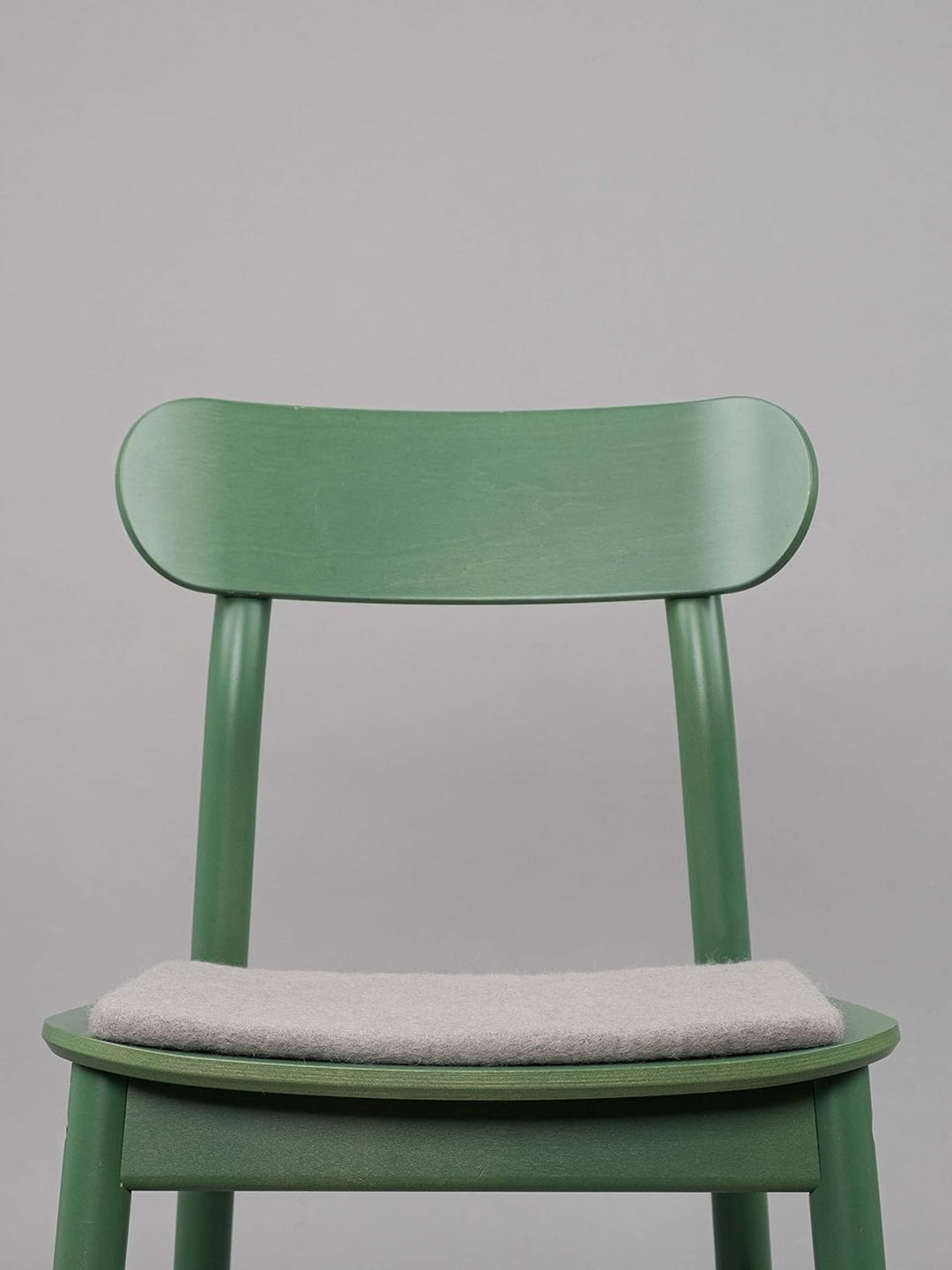 myfelt Flache Filz Sitzauflage, Filz Stuhlauflage - Luis - quadratisch, 36x36 cm, Grau, Grau