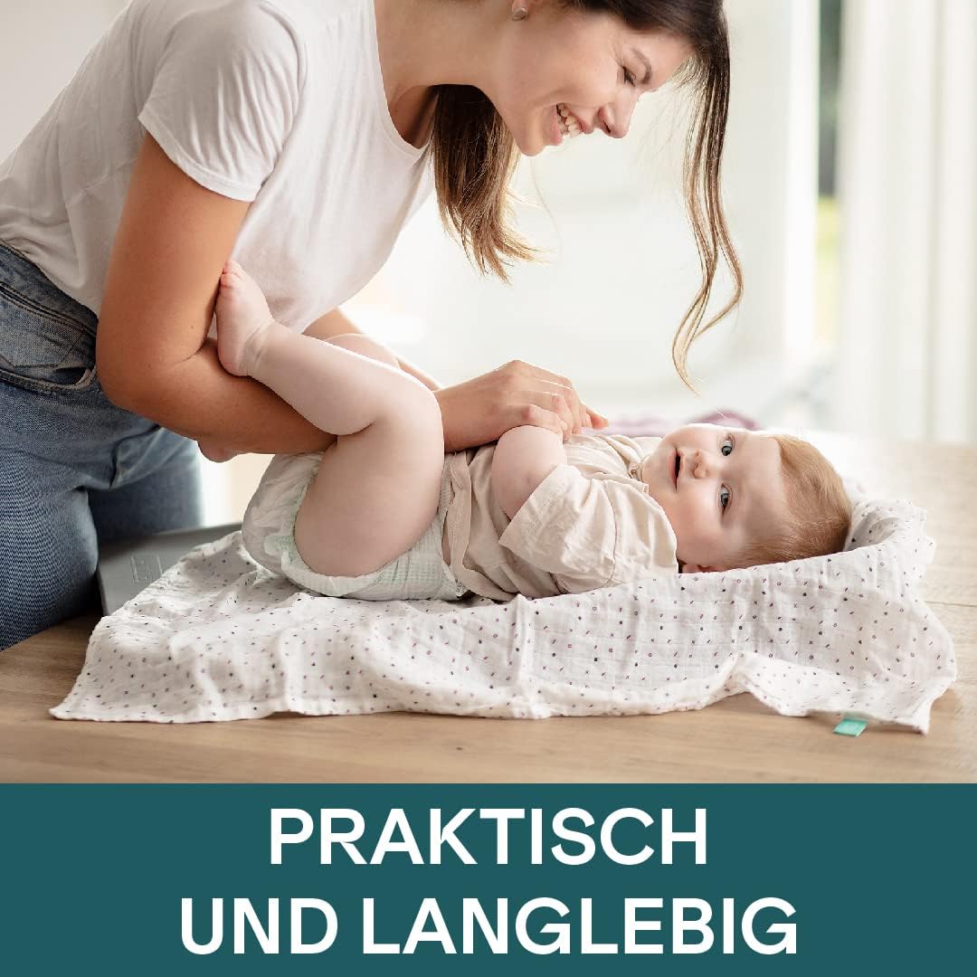 KOALA BABYCARE - Neugeborenes Musselin 80x80 cm - Packung mit 3 Stück - Neugeborenen-Baumwolldecke -