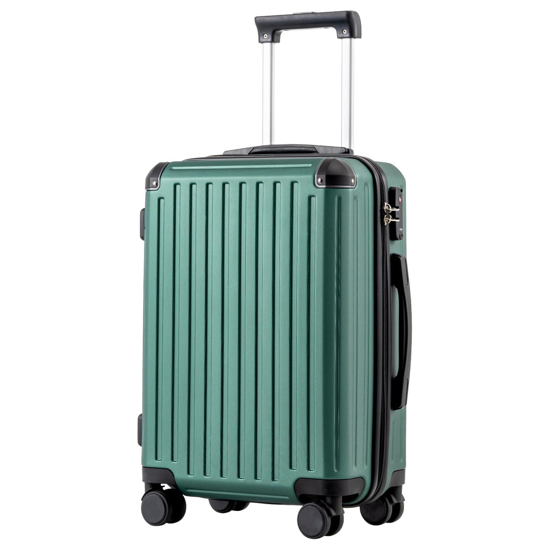 COOLIFE Handgepäck Koffer Hartschalen Hartschalenkoffer, ABS-Material | Reisekoffer mit TSA-Schloss