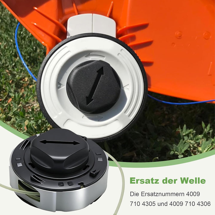 3er-Pack C3-2 Zuverlässige Ersatzspulen, effiziente Trimmerköpfe, Kompatibel mit STIHL FSA 57 für Ra