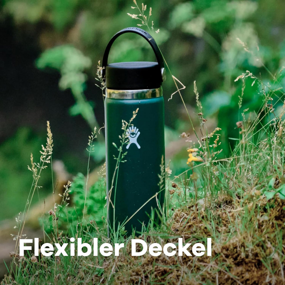 HYDRO FLASK - Wide Mouth Trinkflasche 1180ml (40 oz) - Isolierte Wasserflasche aus Edelstahl - Sport