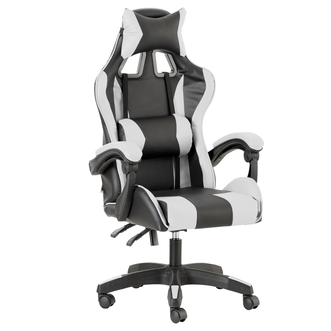Baroni Home Gaming-Stuhl, ergonomischer Bürostuhl, gepolstert Gaming Sessel mit bequemer, Verstellba
