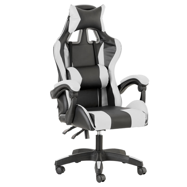 Baroni Home Gaming-Stuhl, ergonomischer Bürostuhl, gepolstert Gaming Sessel mit bequemer, Verstellba