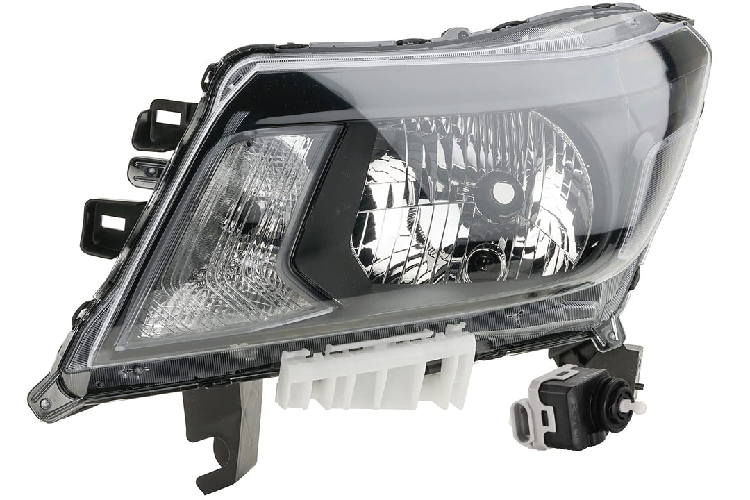 Johns, Scheinwerfer passend für Nissan Navara D40 10/2015 - H4 Links inklu. Stellmotor