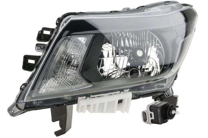 Johns, Scheinwerfer passend für Nissan Navara D40 10/2015 - H4 Links inklu. Stellmotor