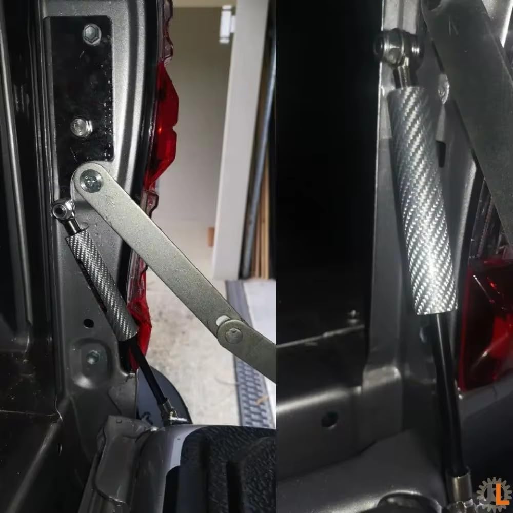 JINGLINGKJ Kofferraumstreben für Hilux GUN125 GUN126 Revo Pickup 2015–2021 Heckklappe, Gasdämpfer, u