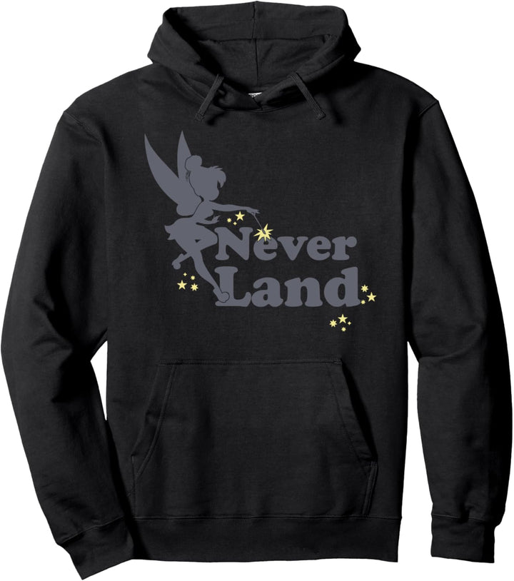 Disney Peter Pan Tinker Bell Never Land Silhouette Pullover Hoodie