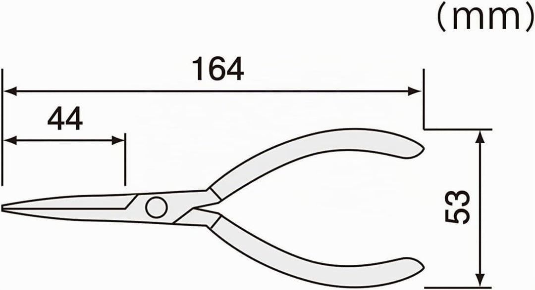 ENGINEER PZ-02 E-Ring Zange mit einer einzigartigen Nut an den Backen für Montage und Entfernen von