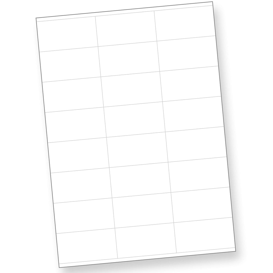 FIX Adressaufkleber Adresse 70 x 36 mm, 9.600 Stück auf 400 Blatt je 24 Etiketten, Blanko Aufkleber