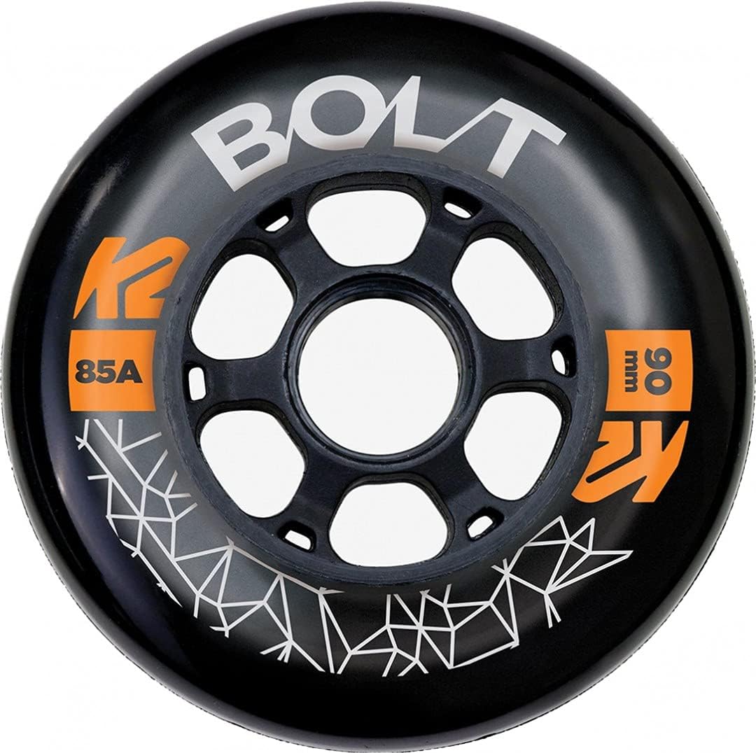 K2 Bolt 90 MM 85A 8-Wheel Pack W ILQ 9 90mm 85A & ILQ-9 Classic Plus, 90mm 85A & ILQ-9 Classic Plus