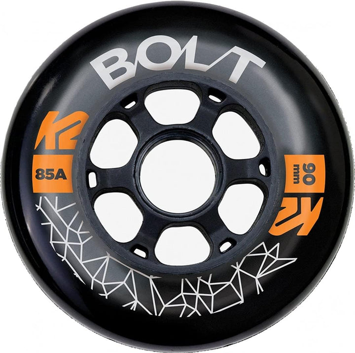 K2 Bolt 90 MM 85A 8-Wheel Pack W ILQ 9 90mm 85A & ILQ-9 Classic Plus, 90mm 85A & ILQ-9 Classic Plus