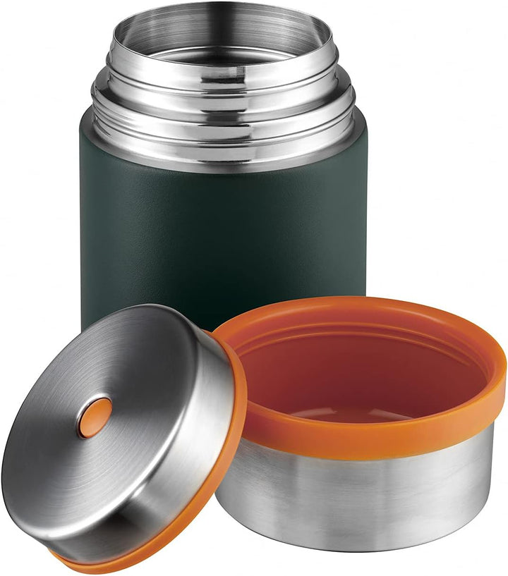 Esbit Sculptor Thermobehälter für Essen, mit personalisierter Gravur, Edelstahl, BPA-Frei, Schwarz,